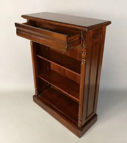 Стеллаж книжный из массива A132 Шератон (орех, 90х35х120 см) фото 4