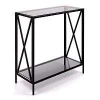 Консольный стол 1031-CB grey черный муар AllConsoles 100x35x80