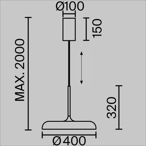 Подвесной светильник Maytoni MOD189PL-L39W3K фото 8