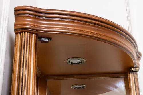 Угловая витрина 33 Cerezo IDC 140*50*50 см / под заказ фото 8