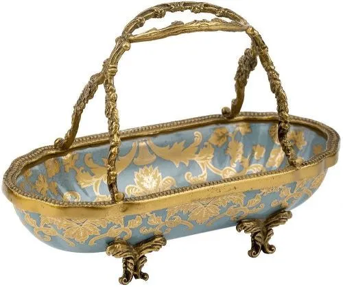Чаша с ручками 19x9x14см