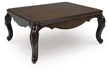 T617-1 Maylee Стол журнальный Dark Brown / коричневый, ASHLEY 50*92*125 см
