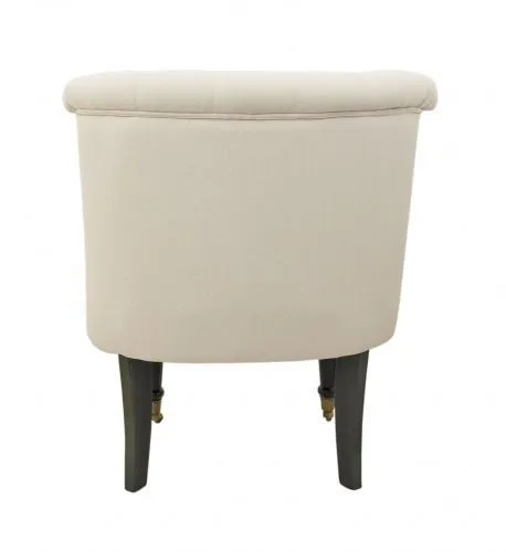 Кресло маленькое низкое Aviana beige, бежевый фото 3