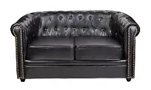 Двухместный диван CHESTERFIELD Karo v2, 71*76*129 см