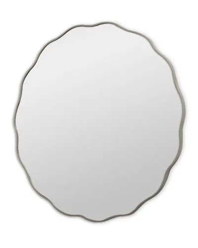 Fancy S Silver Зеркало в тонкой раме Smal фото 2