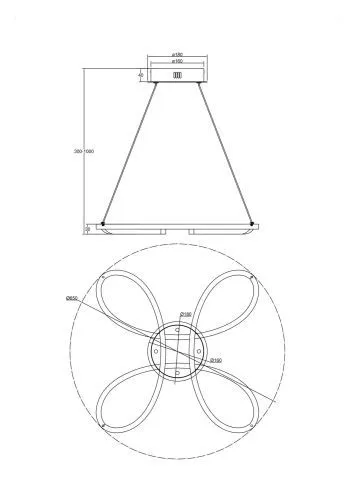Подвесной светильник Freya FR6047PL-L70W фото 3