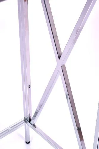 Консольный стол 1033-CS clear серебряный AllConsoles 80x35x80 фото 3