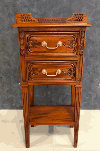Столик с ящиками из массива TTV-M орех, 45х30х93 см фото 8
