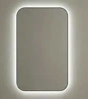 Smart M LED Silver Зеркало в раме с подсветкой