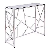 Консольный стол 1051-CS grey серебряный AllConsoles 100x35x80
