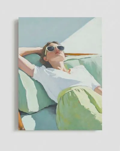Интерьерная картина "Poolside Lounger" фото 5