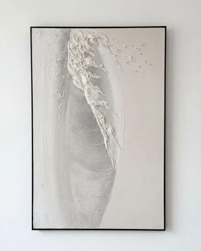Текстурная картина  "Feather" фото 2