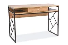 Стол письменный из металла и МДФ, 76*48*110 см