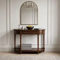 Консоль из массива HTHR2-M орех, 120х40х80 см