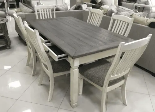 Стол обеденный Bolanburg D647-25 Ashley Furniture / 78*101*182 см фото 6