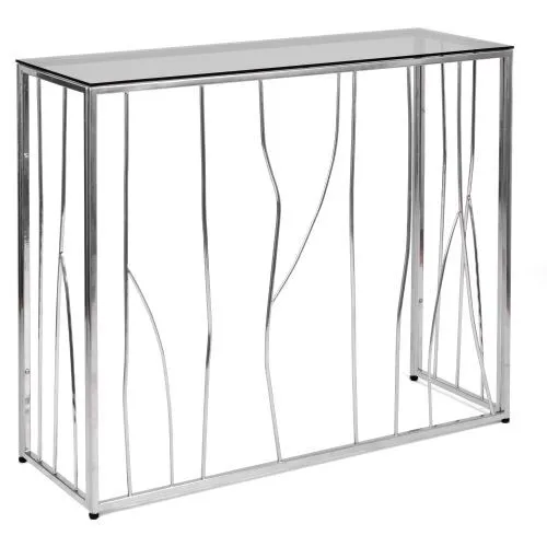 Консольный стол 1021-CS grey серебряный AllConsoles 100x35x80 фото 9