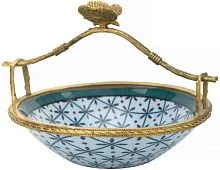 Корзиночка с бабочкой 17х15х13см