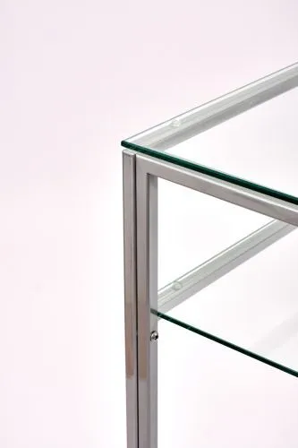 Консольный стол 1041-CS clear серебряный AllConsoles 100x35x80 фото 8