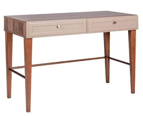 Письменный стол с ящиками бежевый 76*50*110 см