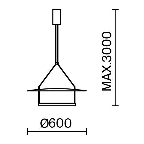 Подвесной светильник Maytoni MOD280PL-L30B3K фото 2