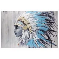 Фактурная картина Индианка 80*3*120 см