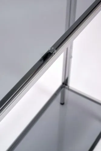 Консольный стол 1082-CS grey серебряный AllConsoles 100x25x80 фото 5