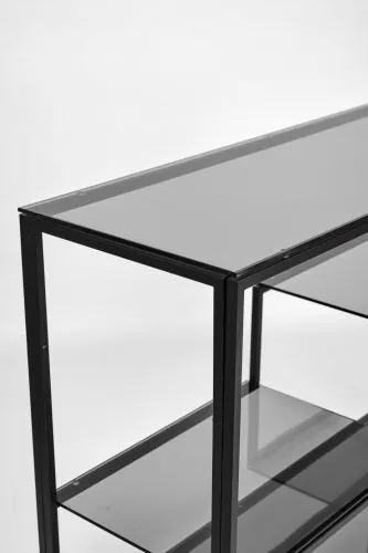 Консольный стол 1011-CB grey черный муар AllConsoles 100x35x80 фото 4