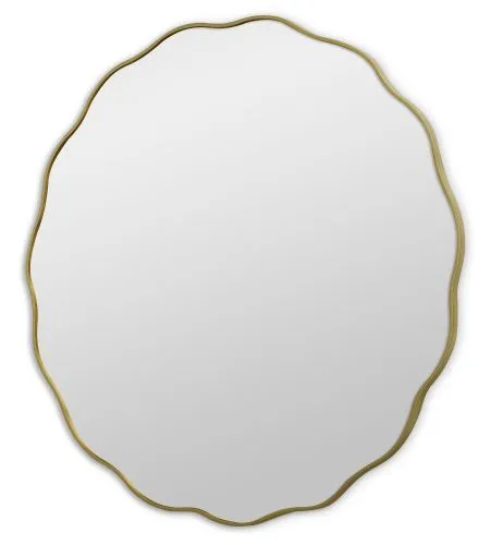 Fancy M Gold Зеркало в тонкой раме Smal фото 2
