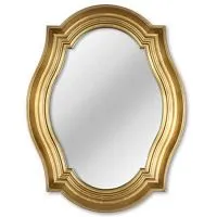 Зеркало настенное в раме Casablanca Gold (Касабланка), 81*106 см