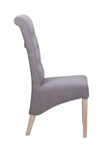 Обеденный стул мягкий Layton dark gray фото 3