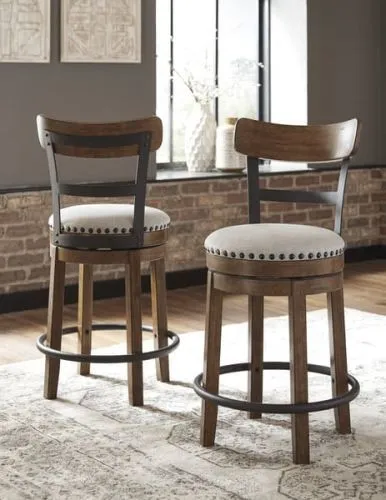 Барный стул вращающийся Valebeck D546-424 Ashley Furniture фото 5