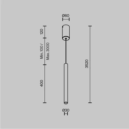 Подвесной светильник Maytoni MOD159PL-L6BK фото 13