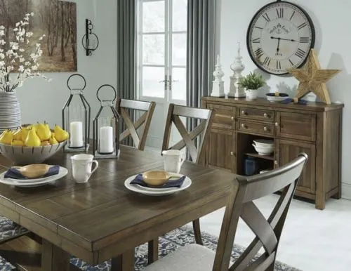 Раздвижной обеденный стол Moriville D631-45, Ashley Furniture фото 14