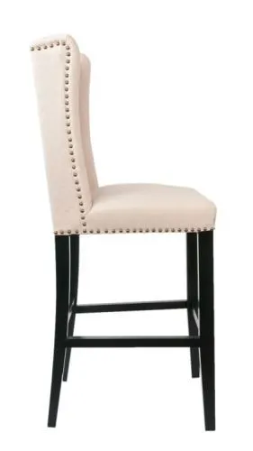 Стул мягкий барный Skipton beige, бежевый фото 4