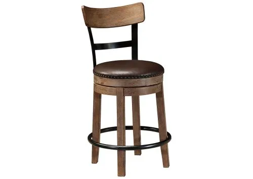 Поворотный барный стул Pinnadel D542-124, Ashley Furniture