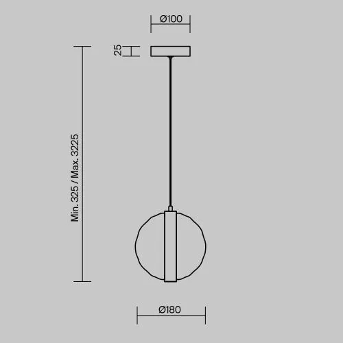Подвесной светильник Maytoni MOD379PL-L6B3K фото 9