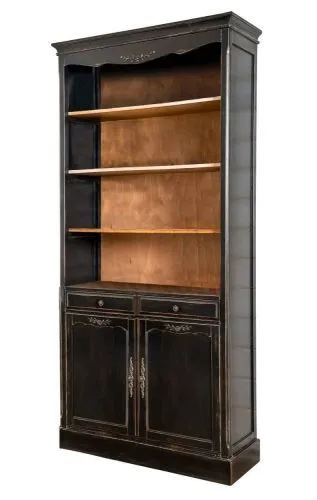 ST9130N Стеллаж Belveder Noir черный 220*40*104 см