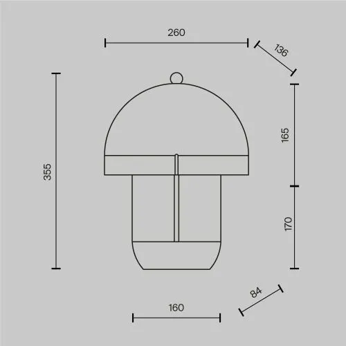 Настольный светильник Maytoni MOD479TL-L14W3K фото 7