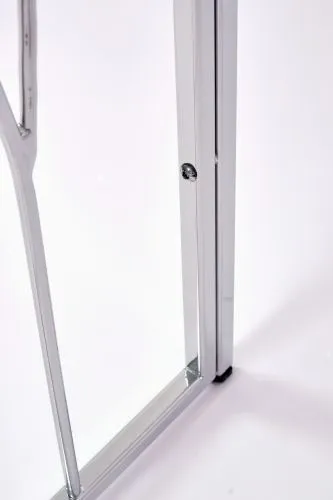 Консольный стол 1123-CS clear серебряный AllConsoles 80x35x80 фото 2
