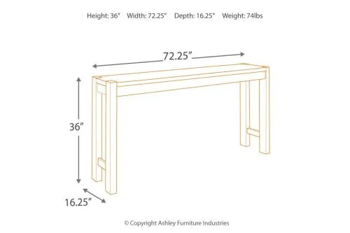 Консольный стол / Полубарный стол Torjin D440-52, Ashley Furniture фото 5