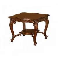CTJM65K-M Журнальный стол деревянный из массива, орех 50*65*65 см