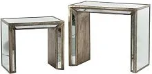 Столики интерьерные, набор 2 предмета 69х41х61см; 53x37x48см