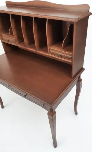 Бюро Belveder из массива – итальянский орех, 100х55х128 см фото 6