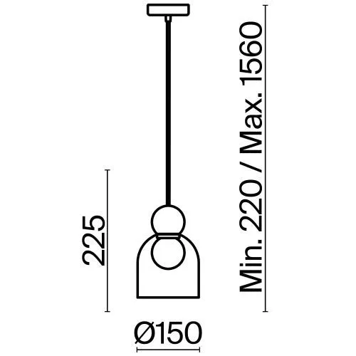 Подвесной светильник Freya FR5220PL-01G5 фото 2