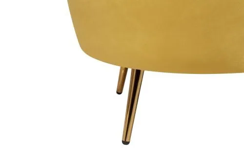 Кресло ракушка Pearl yellow желтый 75*75*85 см фото 5