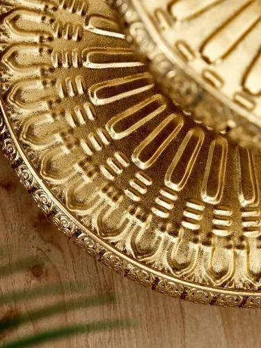 Блюдо сервировочное двухъярусное Эфиопия 37х37х55см фото 2