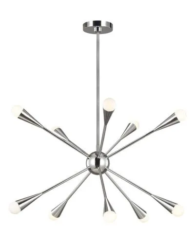 Люстра Джейкоб polished nickel Ø66 см