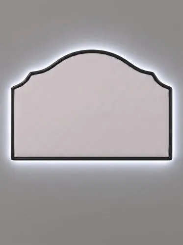 Antika LED Black Зеркало в раме с подсветкой