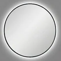 Ala L LED Black Зеркало в раме с подсветкой