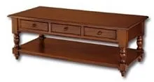 Стол журнальный с ящиками, орех 50*65*130 см
